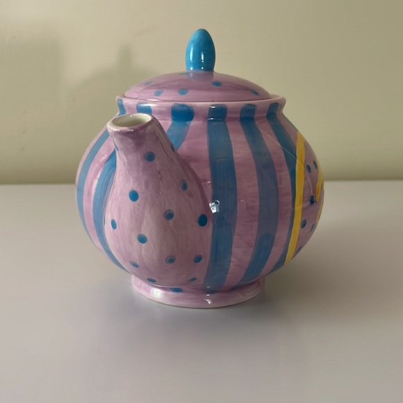 Ceramic Teapot with Bunny Design - Picture 3 of 10